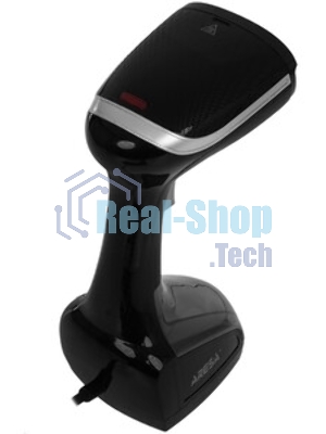 Отпариватель ARESA AR-2306 черный/серебристый, 1100 Вт, 25 г/мин, 200 мл