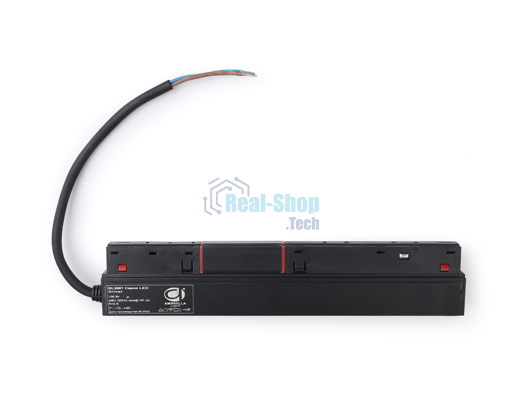 Блок питания внутренний IP20 100W 48V 225*45*23 GL3661 BK черный
