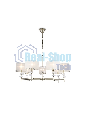 Люстра Ambrella light LH71332/7 CGD золото E14/7 max 40W D*860*850
