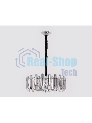 Светильник Ambrella light TR5303/8 CH/SM хром/дымчатый E14/8 max 40W D500*615