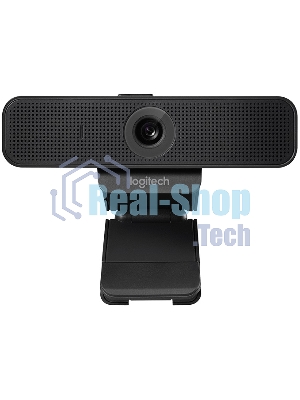 Веб-камера Logitech C925e 1920x1080, 30 кадр/с, USB Type-A, микрофон (2 шт, шумоподавление), автоматическая фокусировка, автоосвещение, шторка приватности, универсальное крепление