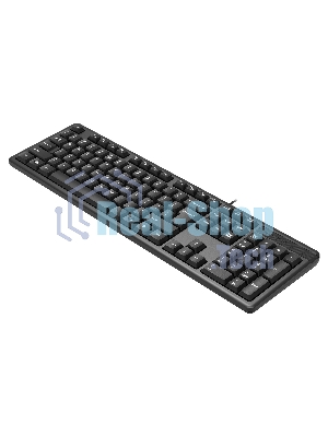 Клавиатура проводная A4Tech KK-3, USB, черный