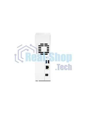 Сетевое хранилище SMB QNAP TS-133 NAS 1 HDD tray. ARM 4-core Cortex-A55 1.8GHz, ram 2 Gb (max), 1x1GbE, 1xUSB 2.0 port,1xUSB 3.2 Gen 1