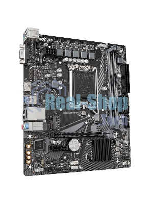 Материнская плата Gigabyte H610M H V3 DDR4, LGA 1700, Intel H610, 2xDDR4, 4xSATA, 1xM.2, 1xPCIe 4.0 x16, 1xPCIe x1, 1xHDMI, 1x 1Gb LAN, 2xUSB-A 3.2 Gen 1, 4xUSB-A 2.0, 3x 3.5 мм, 7.1, mATX