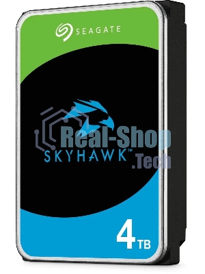 Жесткий диск HDD Seagate 4Tb 5400Rpm SATA3 Surveillance Skyhawk 256Mb 3.5