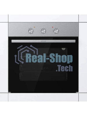 Встраиваемый духовой шкаф электрический Gorenje BO6727E03NX, черный/серебристый