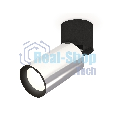 Светильник Ambrella Light XM6325040 PSL/BK/SBK серебро полированное/черный/черный песок (A2221, C6325, N6102)