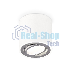 Светильник Ambrella Light XS7531003 SWH/PSL белый песок/серебро полированное MR16 GU5.3 (C7531, N7003)