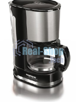 Кофеварка капельная Redmond RCM-M1507 черный/серебристый, исп. кофе - молотый, 0.6 л, 600 Вт