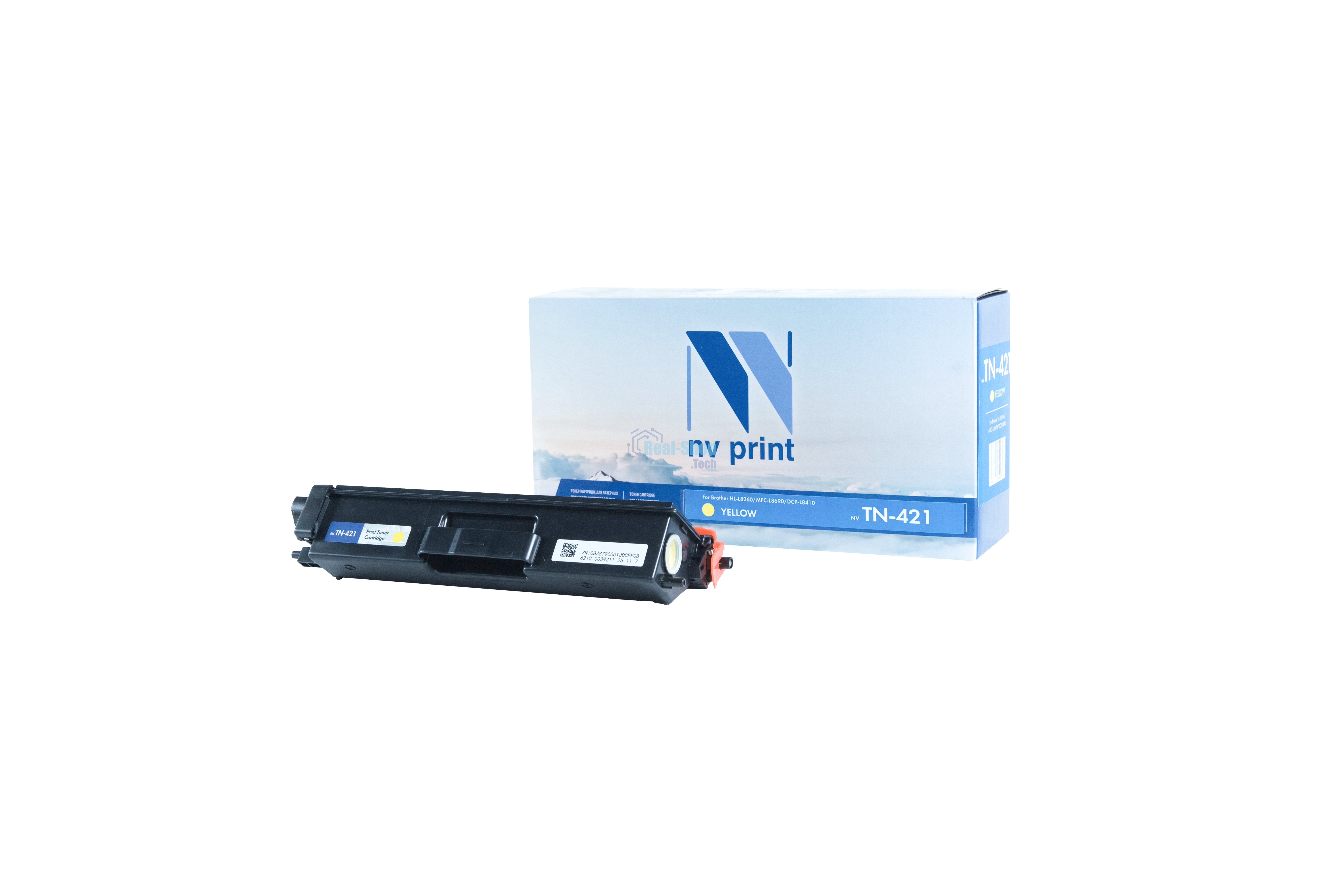 Картридж NVPrint совместимый NV-TN-421 Yellow для Brother HL-L8260/MFC-L8690/DCP-L8410 (1800k)
