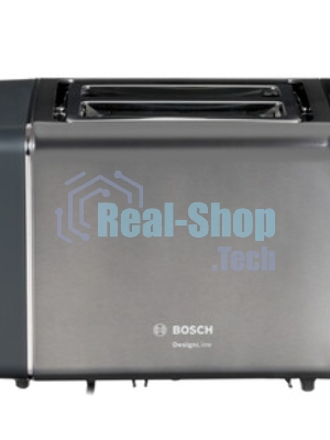 Тостер Bosch TAT5P425 нержавеющая сталь, 970 Вт, 2 слота