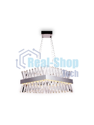Светильник Ambrella light TR5315 CH/CL хром/прозрачный 144W 500*500*750 (Без ПДУ)