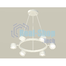 Светильник Ambrella light XB9191201/6 SWH/FR белый песок/белый матовый GX53 (C9191, N8433)