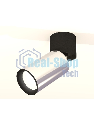 Светильник Ambrella Light XM6325040 PSL/BK/SBK серебро полированное/черный/черный песок (A2221, C6325, N6102)