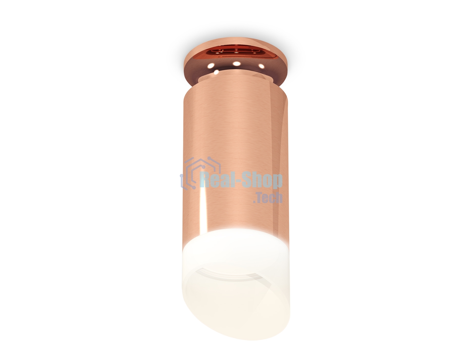 Светильник Ambrella Light XS6326083 PPG/FR золото розовое полированное/белый матовый MR16 GU5.3 (N6906, C6326, N6256)
