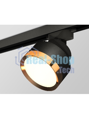 Светильник Ambrella light XT8102004 SBK/PYG черный песок/золото желтое полированное GX53 (A2526, A2106, C8102, N8124)