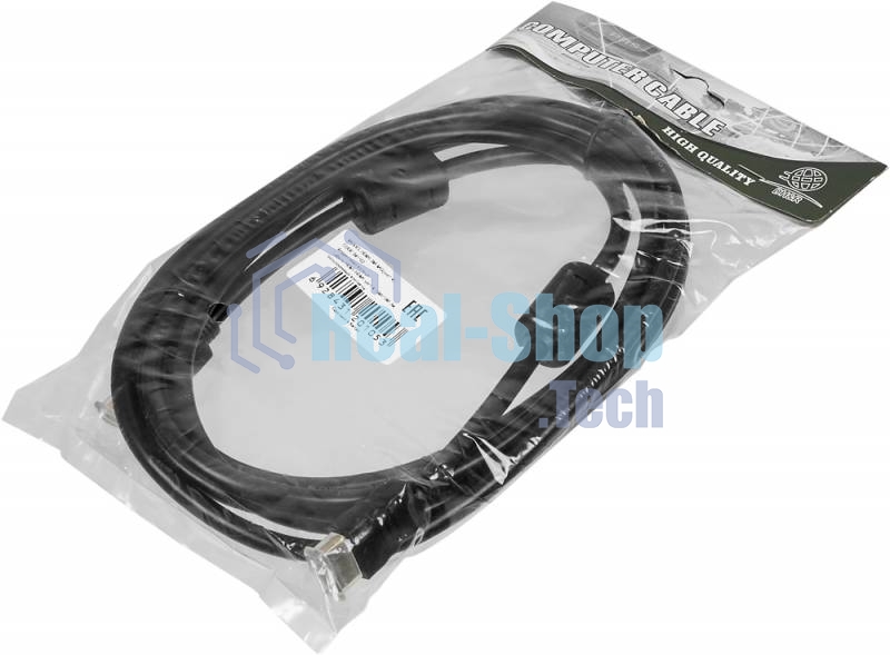Кабель аудио-видео Ningbo HDMI (m)/HDMI (m) 3м. феррит.кольца позолоченные контакты черный (HDMI-3M-MG(VER1.4))