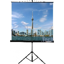 Экран на штативе Lumien Eco View 180x180 см (раб.область 174х174 см) Matte White с возможностью настенного крепления 1:1