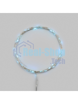 Гирлянда светодиодная Роса 5м 50 LED ГОЛУБОЙ IP20 2хАА (в комплект не входят) NEON-NIGHT
