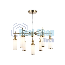 Люстра Ambrella light LH55278/7 BS/FR латунь/белый матовый E14*7 max 40W D640*1390