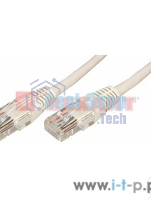 Шнур коммутационный Rexant патч-корд, U/UTP RJ45-RJ45 cat.5e, PVC, серый, 0,5м