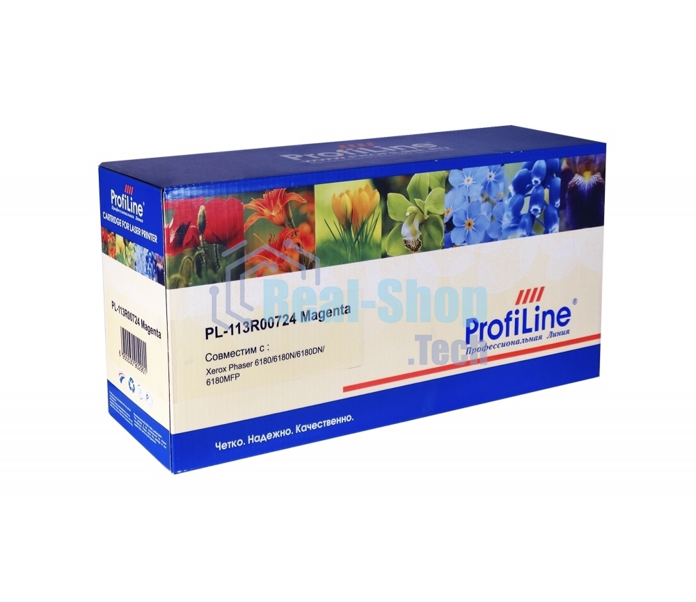 Картридж лазерный ProfiLine PL-113R00724 для принтеров Rank Xerox Phaser 6180/6180N/6180DN/6180MFP Magenta 6000 копий
