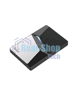 Внешний SSD Netac Z7S, 120 Gb, USB 3.2 Gen 2 Type-C, R/W 550/480, черный