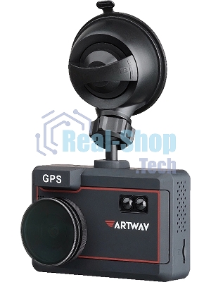 Видеорегистратор с радар-детектором Artway Combo MD-209 GPS черный