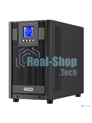 Источник бесперебойного питания CBR ESN-3KT-4F-LCHERSC Online 3000VA/3000W Tower 4 x Schuko + 1 Tb, LCD, HID-USB, RS232, EPO, SNMP slot