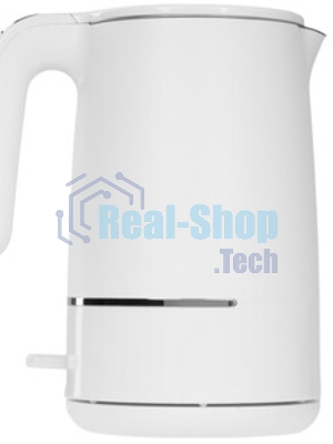 Чайник электрический Centek CT-1012 (белый) 1.5л, 2200 Вт, двойные стенки, бесшовная колба, эффект термоса