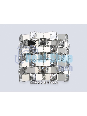 Настенный светильник Ambrella light LH41012/2 CH/CL хром/прозрачный E14*2 max 40W 300*190*270