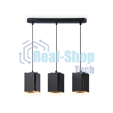 Светильник подвесной TN5141/3 BK черный E27/3 max 40W 400*80*1150