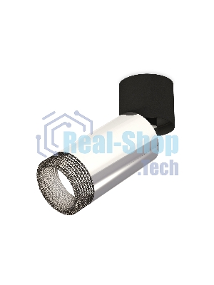 Светильник Ambrella Light XM6325041 PSL/BK/BK серебро полированное/черный/тонированный (A2221, C6325, N6151)
