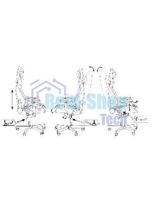 Кресло Knight OUTRIDER черный/фиолетовый, экокожа, 120 кг, механизм качания