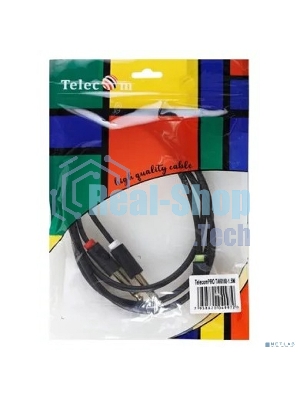 Кабель-адаптер 3.5ST(M)/2X6.35 ST(M), 1.5м, Telecom PRO <TAV6168-1.5M>