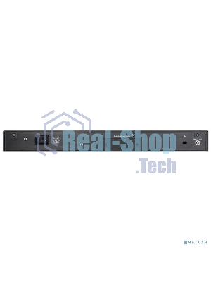 Коммутатор D-Link DGS-1250-52XMP/A1A, L2 Smart Switch with 48 10/100/1000Base-T ports and 4 10Gbase-X SFP+ ports (48 PoE ports 802.3af/802.3at (30 W), PoE Budget 370W).16K Mac address, 802.3x Flow Control, 4K