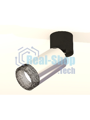 Светильник Ambrella Light XM6325041 PSL/BK/BK серебро полированное/черный/тонированный (A2221, C6325, N6151)