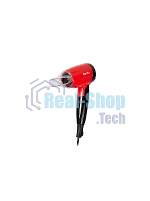 Фен Centek CT-2230 RBL красный/черный, 1200 Вт, компактный