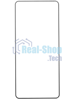 Защитное стекло для экрана Redline черный для Realme 12 4G 2.5D 1шт. (УТ000039355)