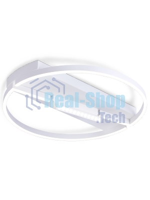 Светильник Ambrella light FL51459/1+1 WH белый 72W 3000K-6400K+4200K D600*110 (ПДУ РАДИО 2.4G)