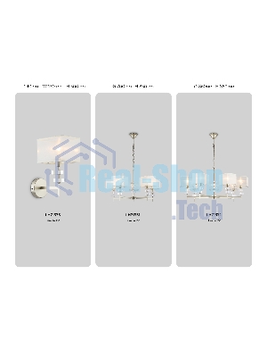 Настенный светильник Ambrella light LH71335 CGD золото E14 max 40W 240*130*300