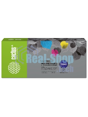 Картридж струйный Cactus CS-EPT694100 (T6941) черный (675 мл) для Epson SureColor SC-T3000/T3070/T3200/T5000/5200
