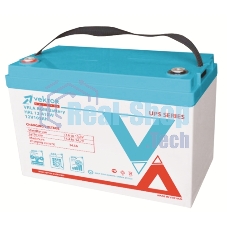 Батарея Vektor Energy серия LFP, LFP 12.8-100, напряжение 12.8В, емкость 100 Ач, макс. ток разряда 110А, макс. ток заряда 100 А, литий-ионная аккуумуляторная батарея, клеммы M8, ДxШxВ 258*166*215 мм., вес 9,9 кг., срок службы 15 лет