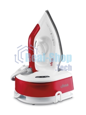 Парогенератор Ufesa PL2650 SPACE HEALTHY белый/красный, 2400 Вт, 120 г/мин, 350 г/мин, 1900 мл