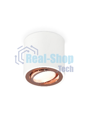 Светильник Ambrella Light XS7531005 SWH/PPG белый песок/золото розовое полированное MR16 GU5.3 (C7531, N7005)