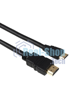 Кабель Exegate HDMI to miniHDMI (19M -19M) 1м, ver1.4, позолоченные контакты