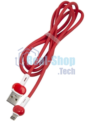 Кабель Redline Candy УТ000021989 Lightning (m) USB A(m) 1м красный