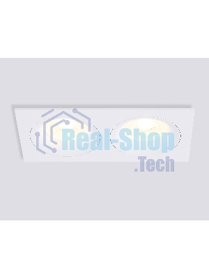 Светильник встраиваемый Ambrella light TN102731/2 WH белый GU5.3 175*92*23