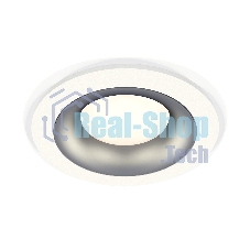 Комплект встраиваемого светильника Ambrella light XC7621004 SWH/MCH белый песок/хром матовый MR16 GU5.3 (C7621, N7013)