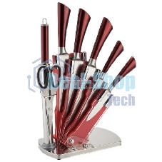 Набор ножей Kelli KL-2084 8 пр.(8 ПРЕДМЕТОВ: 1.Топорик кухонный 7